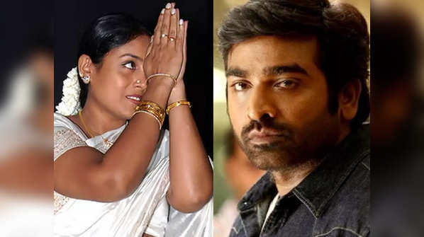 ​Saranya Ponvannan to Vijay Sethupathi: Times when Kollywood stars' got angry in public
