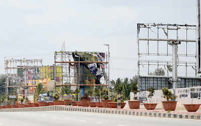 BBMP to take down 5k illegal hoardings in city
