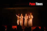 Swati Sinha, a student of kathak guru Rajendra Gangani performing at event in Pune 