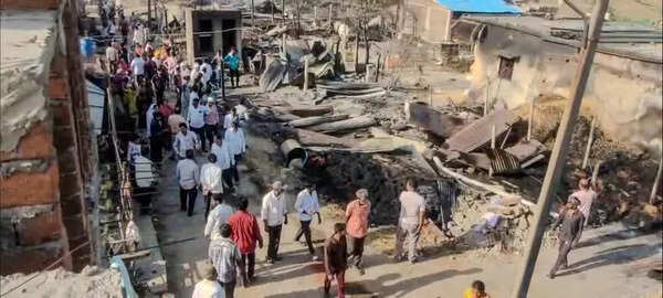Farmer held for stubble burning that sparked Bhiwapur hamlet fire