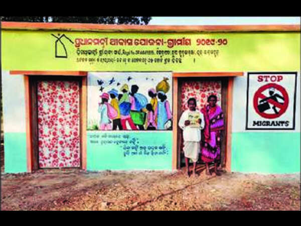 In Kalahandi, houses raise the wall against migration