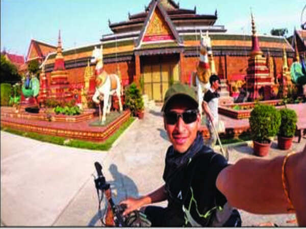 Bageshwar cyclist pedals to Cambodia to push for environmental conservation
