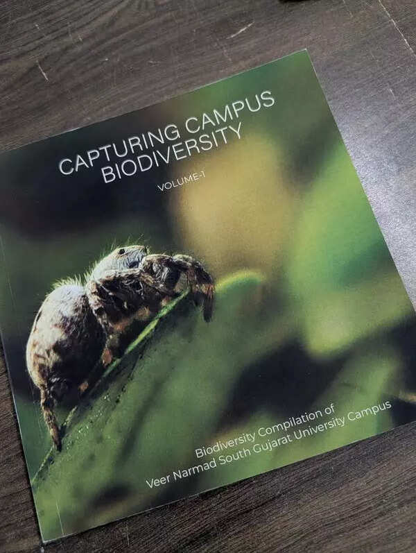VNSGU students capture campus biodiversity in new book