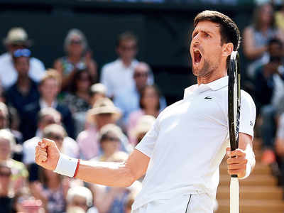 Novak Djokovic defeats Roberto Bautista Agut to play his fifth Wimbledon final on Sunday