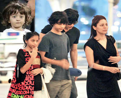 SRK is all praises about his kids