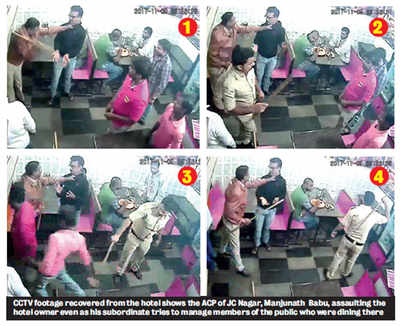 ACP assaults hotel owner in RT Nagar, probe is on