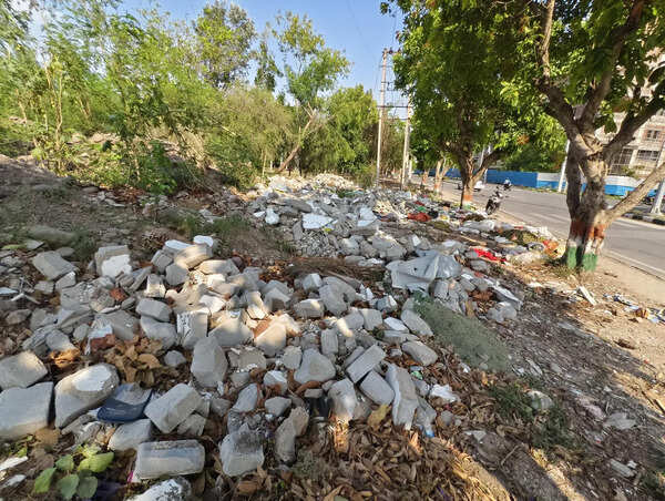 HSPCB notice to HSVP over illegal C&D waste dumping