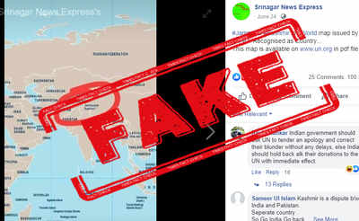 Fake alert: No, UN has not recognized Jammu & Kashmir as separate country