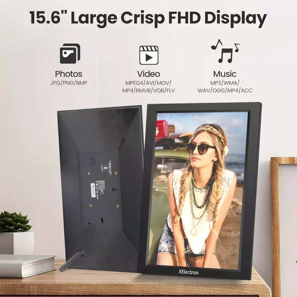 XElectron launches 15.6-inch wifi app-based digital photo frame