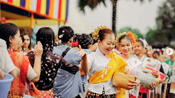 “Nobody is being creepy or weird”: Why this Arunachal water festival is winning hearts over Thailand’s Songkran