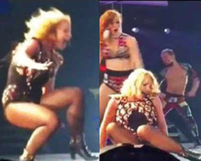 Britney Spears had a great fall