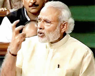 Modi debuts new hair and a new style