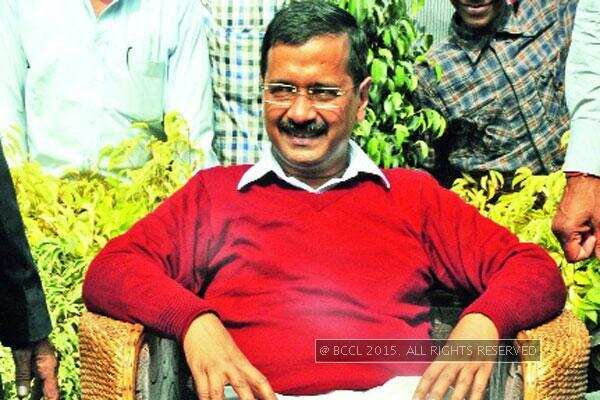 Arvind Kejriwal at the 28th Garden Tourism Festival