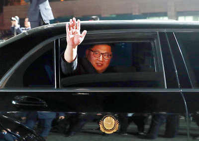 North Korea's Kim lands in Singapore, on cusp of making history