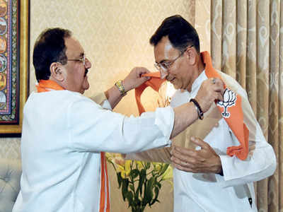 Congress leader Jitin Prasada joins BJP