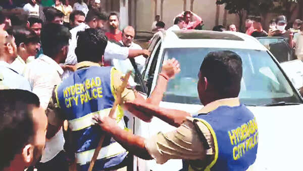 Teacher transfer sparks protest at school in Hyderabad