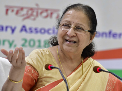 Lok Sabha speaker Sumitra Mahajan upset with delay over Indore candidate; says will not contest elections