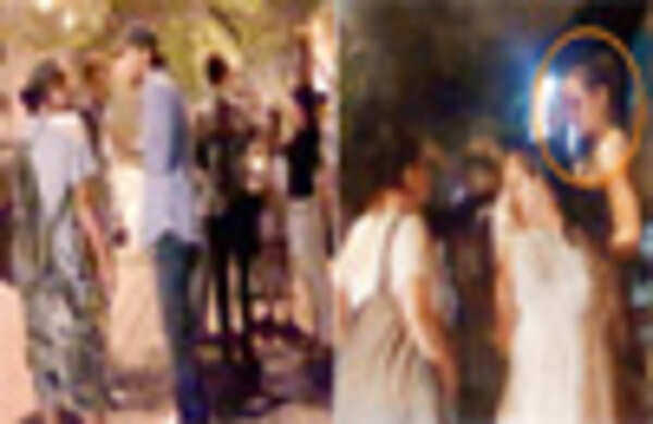 Ranbir gives mystery lady a cake-kiss!