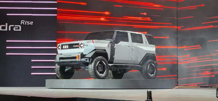 Mahindra Thar electric, Scorpio Pick-up and electric vehicles unveil in ...