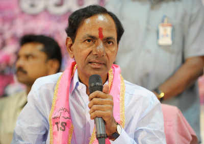 Telangana formation day: KCR gets guard of honour