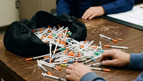 UP man dumps bag of used syringes before district magistrate, seeks help to quit drugs