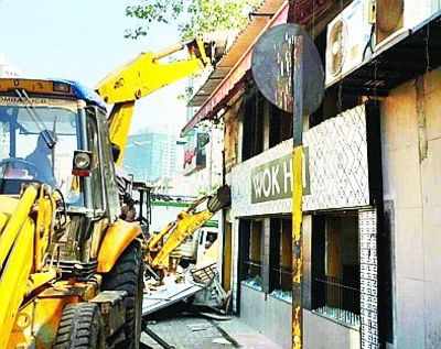 Lower Parel restaurant demolition only the beginning of a massive drive: Civic official