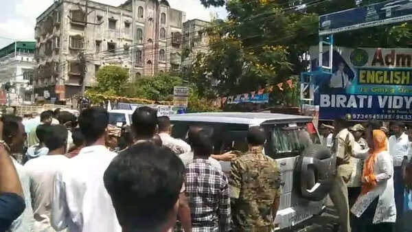 Eggs thrown at 80-year-old TMC MP