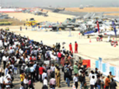 Is the largest air show in India the last in Bengaluru?