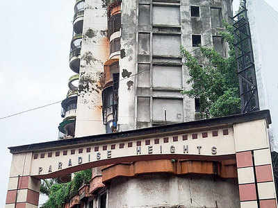 Infighting delays repairs at Thane’s oldest tower Paradise Heights