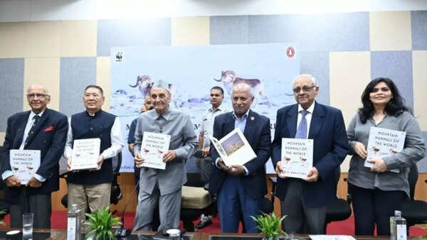 Dr MK Ranjitsinh's fourth book 'Mountain Mammals of the World' released in New Delhi