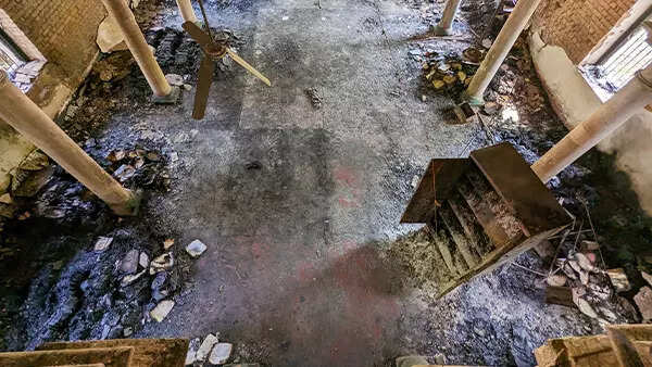 How communal fire reduced a 113-yr-old library to ashes
