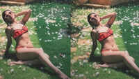 Jennifer Winget sets the temperature soaring in a red bikini 