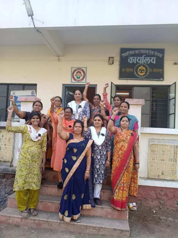 Anganwadi workers boycott Ladki Bahin physical verification work; 69L Ladki beneficiaries with errors in eKYC details stare at uncertainty
