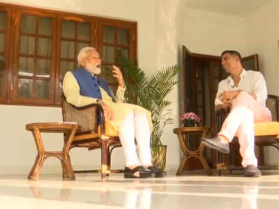 “I do not express my anger as it leads to negativity,” PM Modi tells Akshay Kumar