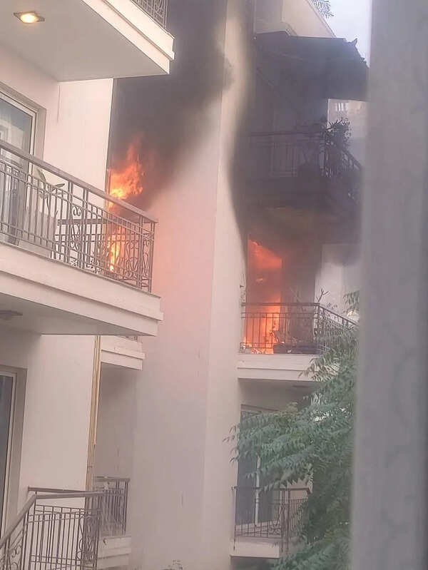Fire breaks out at flat in Gurgaon’s Sector 63A society from possible short circuit