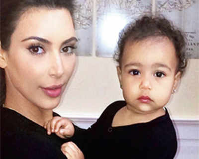 Kim compares herself to daughter North