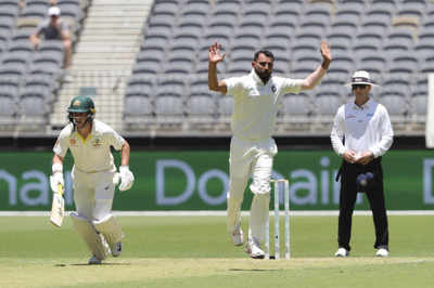 Australia 66-0 as India go with all-four fast bowlers at Perth