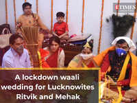 A lockdown waali wedding for Ritvik and Mehak 