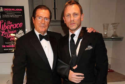 Daniel Craig, Rodger Moore to poke fun at James Bond