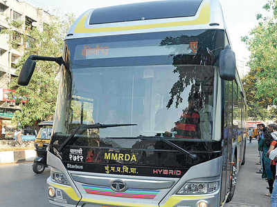 BEST wants MMRDA to cough up Rs 8 cr dues for hybrid buses