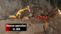 J&K tunnel collapse: Many feared trapped 