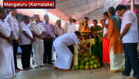 Mangaluru: Devotees offer prayers at Kadri Manjunatha Temple for rain 