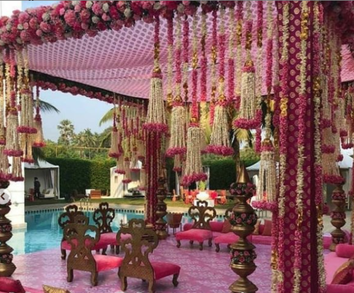 A glimpse of Varun Dhawan-Natasha Dalal ’s beautiful mandap