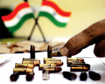 22 live bullets found in local train