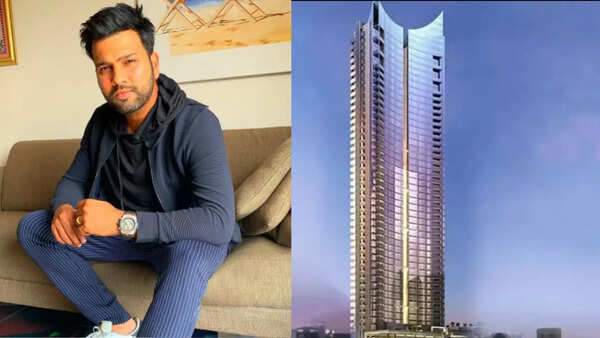 Rohit Sharma, the "Hitman's" ₹30 crore Mumbai home is a sea-facing luxury paradise; the 29th floor balcony is the real showstopper!