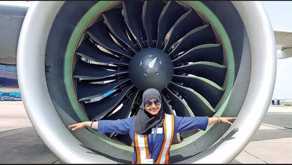 Hyderabad’s hijab-clad cockpit girl soars, breaks cloud barriers
