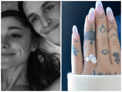 Ariana Grande Comments on Instagram of Engagement Ring