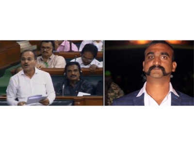 Abhinandan Varthaman's moustache should be made national moustache: Adhir Ranjan Chowdhury