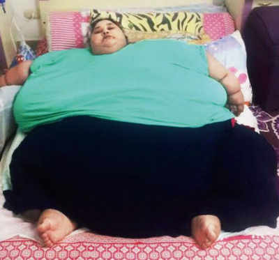 World's heaviest woman Eman Ahmed loses 100kg ahead of surgery