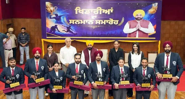 Punjab honours 1,070 athletes, clears sports awards backlog with Rs 32cr payout
